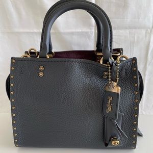 Coach 1941 rogue 25 in midnight navy and rivets